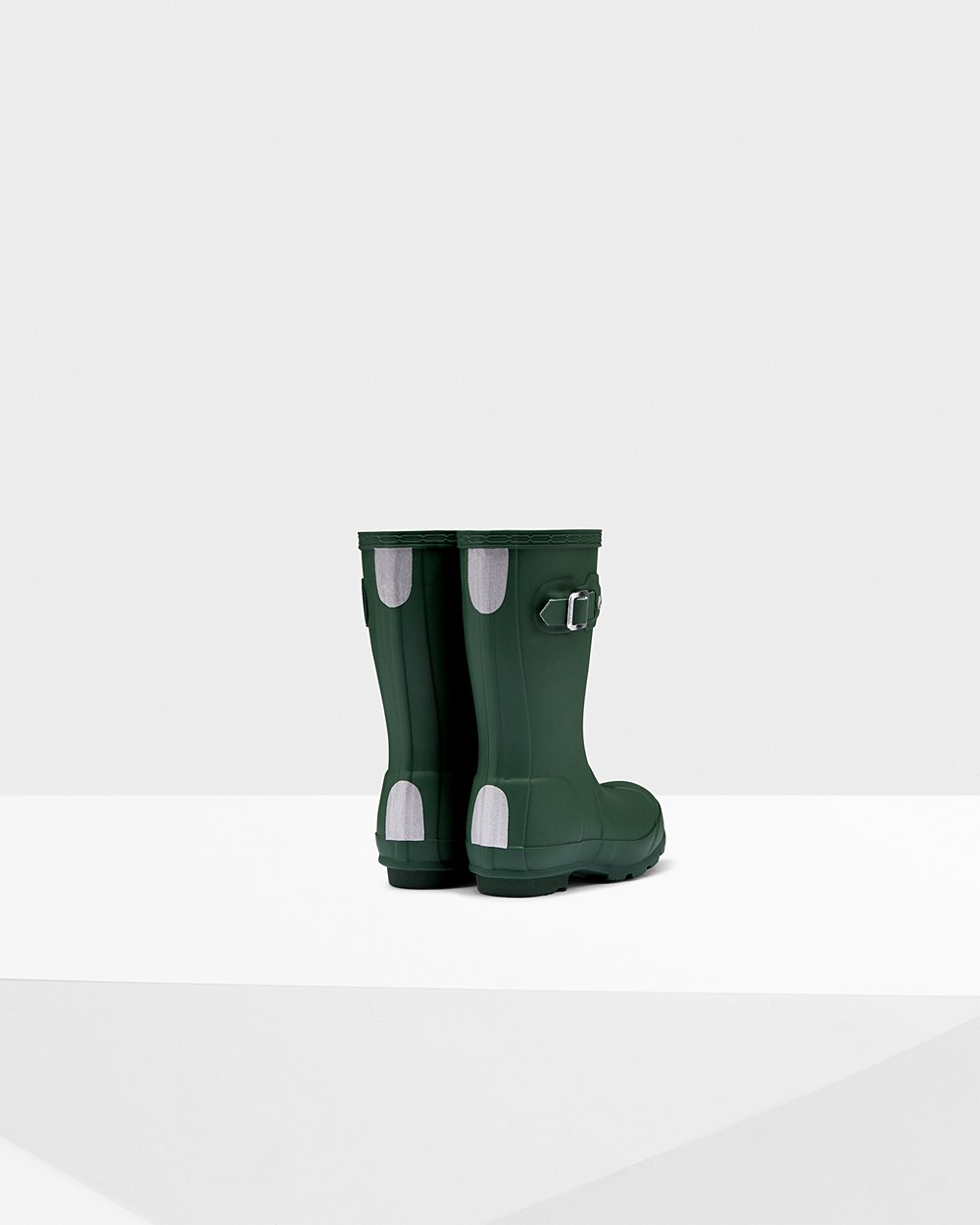 Kids Hunter Original Little | Rain Boots Green | NZ-63047-CVRZ